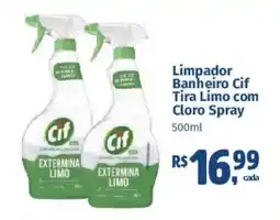 Supermercados Mateus Limpador Banheiro Cif Tira Limo com Cloro Spray oferta