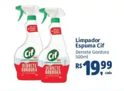 Supermercados Mateus Limpador Espuma Cif oferta