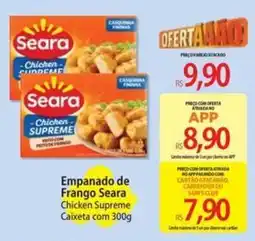 Atacadão Empanado de Frango Seara oferta