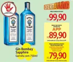 Atacadão Gin Bombay Sapphire oferta