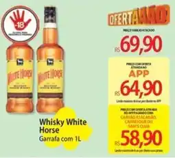 Atacadão Whisky White Horse oferta