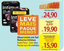 Atacadão Absorvente em Gel Noturno Intimus oferta