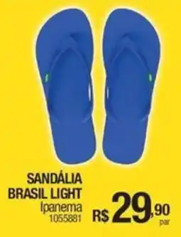 Milium Sandália brasil light ipanema oferta