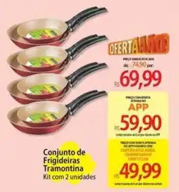 Atacadão Conjunto de Frigideiras Tramontina Kit com 2 unidades oferta