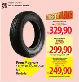 Atacadão Pneu Magnum oferta