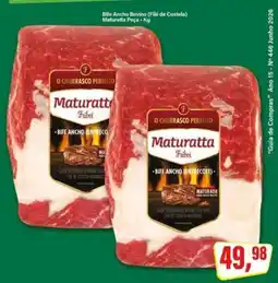 Rede Supermarket Bife Ancho Bovino (Filé de Costela) oferta