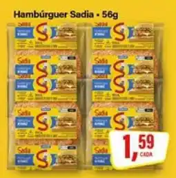Rede Supermarket Hambúrguer Sadia oferta