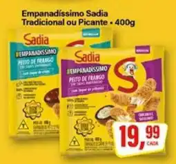 Rede Supermarket Empanadíssimo Sadia Tradicional ou Picante oferta