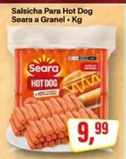 Rede Supermarket Salsicha Para Hot Dog Seara a Granel oferta