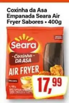 Rede Supermarket Coxinha da Asa Empanada Seara Air Fryer Sabores oferta