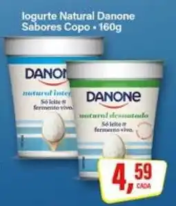 Rede Supermarket Iogurte Natural Danone Sabores Copo oferta