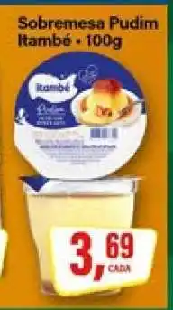 Rede Supermarket Sobremesa Pudim Itambé oferta