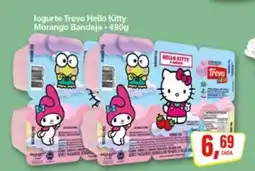 Rede Supermarket Iogurte Trevo Hello Kitty oferta