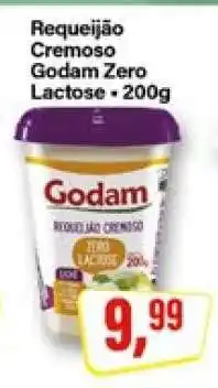 Rede Supermarket Requeijão Cremoso Godam Zero Lactose oferta