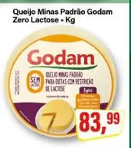 Rede Supermarket Queijo Minas Padrão Godam Zero Lactose oferta