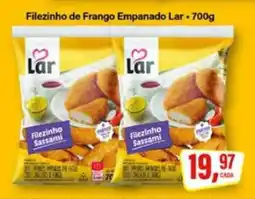Rede Supermarket Filezinho de Frango Empanado Lar - 700g oferta