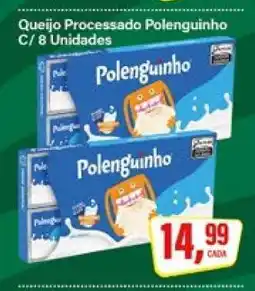 Rede Supermarket Queijo Processado Polenguinho C/ 8 Unidades oferta