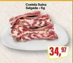 Rede Supermarket Costela Suína Salgada oferta