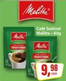 Rede Supermarket Café Solúvel Melitta oferta