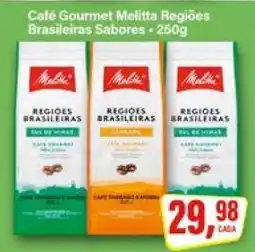 Rede Supermarket Café Gourmet Melitta Regioes Brasileiras Sabores oferta