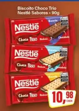 Rede Supermarket Biscoito Choco Trio oferta