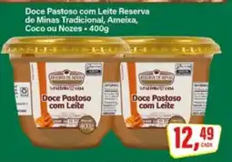 Rede Supermarket Doce Pastoso com Leite Reserva de Minas oferta