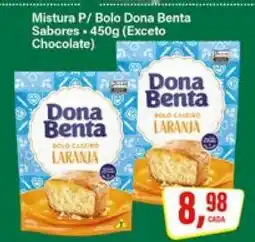 Rede Supermarket Mistura p/ Bolo Dona Benta Sabores oferta
