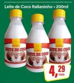 Rede Supermarket Leite de Coco Italianinho oferta