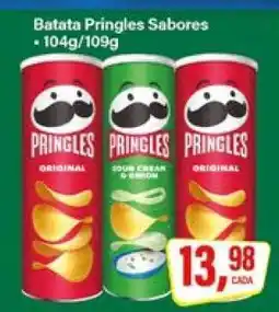 Rede Supermarket Batata Pringles Sabores oferta