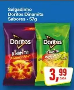 Rede Supermarket Salgadinho Doritos Dinamita Sabores oferta