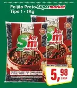 Rede Supermarket Feijão Preto Supermarket oferta