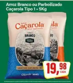 Rede Supermarket Arroz Branco ou Parboilizado Caçarola Tipo 1 - 5Kg oferta
