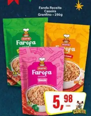 Rede Supermarket Farofa Receita Caseira oferta