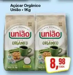 Rede Supermarket Açúcar Orgânico União - 1Kg oferta