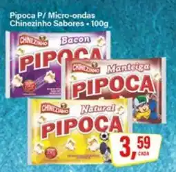 Rede Supermarket Pipoca P/ Micro-ondas Chinezinho Sabores oferta