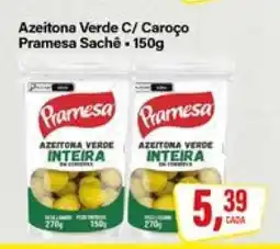 Rede Supermarket Azeitona Verde C/ Caroço Pramesa Sachê oferta