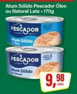 Rede Supermarket Atum Sólido Pescador Óleo ou Natural Lata oferta