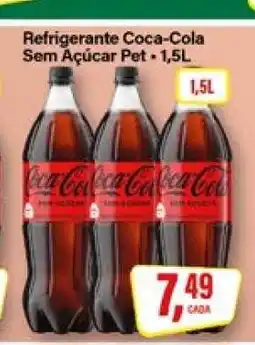 Rede Supermarket Refrigerante Coca-Cola Sem Açúcar Pet oferta
