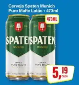 Rede Supermarket Cerveja Spaten Munich oferta