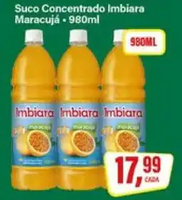 Rede Supermarket Suco Concentrado Imbiara Maracujá - 980ml oferta