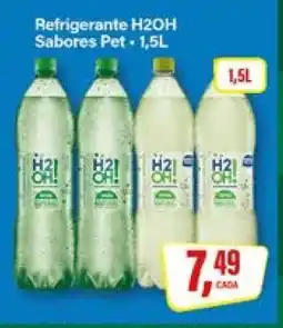 Rede Supermarket Refrigerante H2OH Sabores Pet oferta