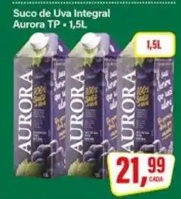 Rede Supermarket Suco de Uva Integral Aurora Tp oferta