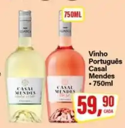 Rede Supermarket Vinho Português Casal Mendes - 750ml oferta