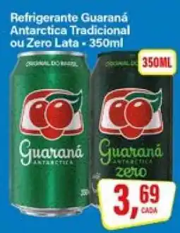 Rede Supermarket Refrigerante Guaraná Antarctica Tradicional ou Zero Lata oferta