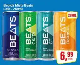 Rede Supermarket Bebida Mista Beats oferta