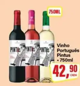 Rede Supermarket Vinho Português Pintus - 750ml oferta