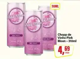 Rede Supermarket Chopp de Vinho Pink Moon - 310ml oferta