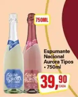 Rede Supermarket Espumante Nacional Aurora Tipos oferta