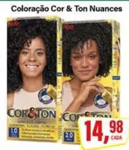 Rede Supermarket Coloração Cor & Ton Nuances oferta