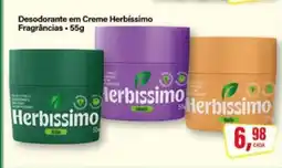 Rede Supermarket Desodorante em Creme Herbissimo oferta